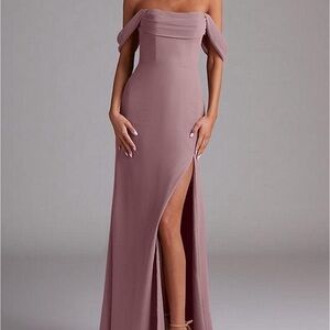 Azazie Saige dress/ gown/ worn once! Size A2